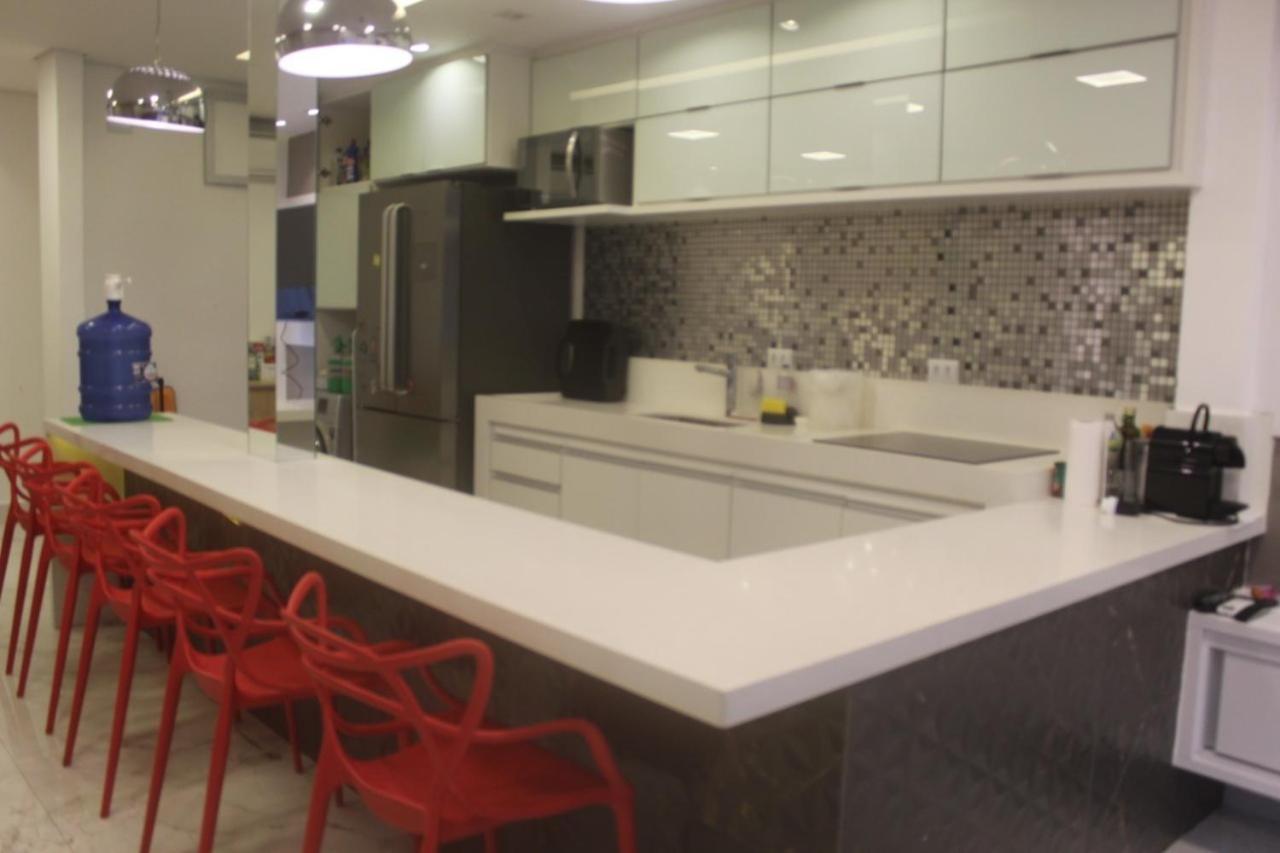 Apto Lindo de Alto Nível Pitangueiras Apartamento Guarujá Exterior foto
